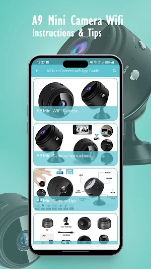 A9 Mini Camera wifi App Guide Screenshot 3