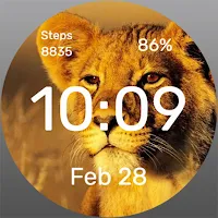 Lioness at Sunset - Watch Face