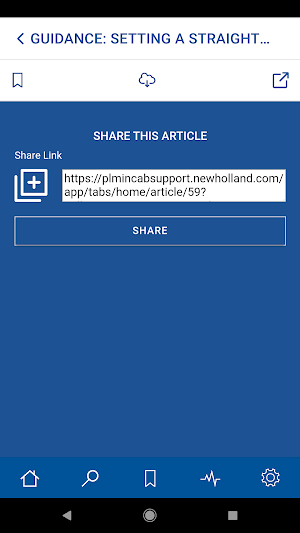 PLM In-Cab Support Screenshot 2