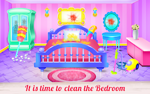 Doll House Cleaning Decoration Screenshot 0