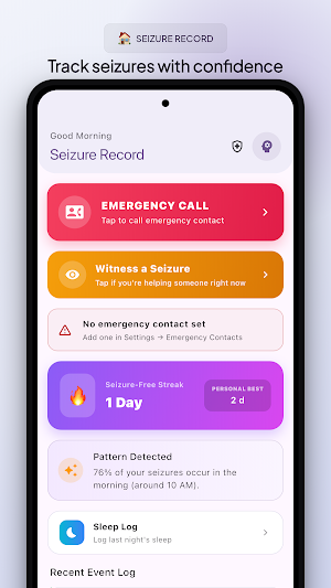 Seizure Record Screenshot 0
