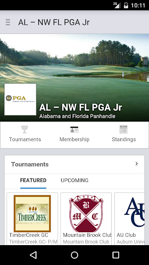 Alabama - NW Florida PGA Jr Screenshot 0