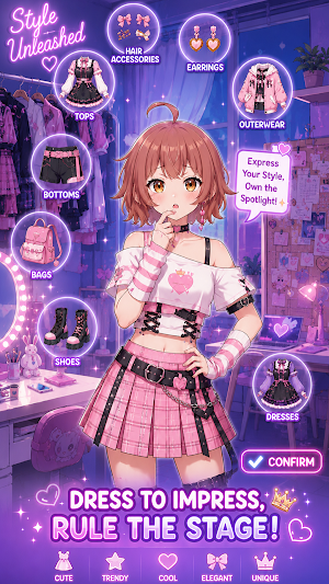 Star Idol: Anime Doll Makeover Screenshot 1