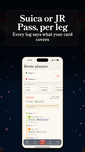 NipponGo: Japan Transit Guide Screenshot 2
