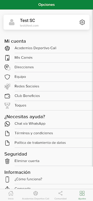 Deportivo Cali Screenshot 3