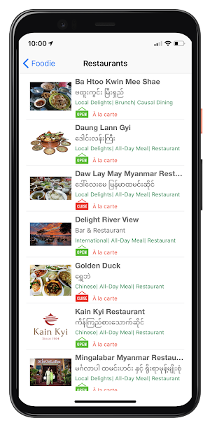 Mandalay Foodie Screenshot 2