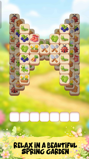 Spring Garden Puzzle Match Screenshot 0