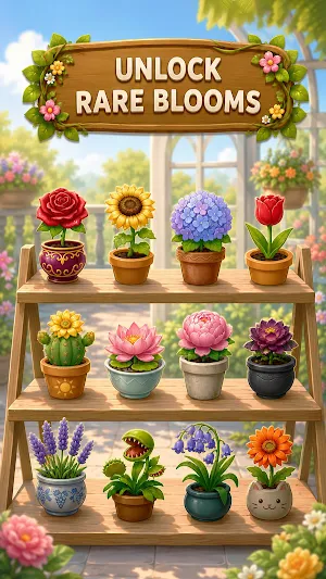 Flower Grow: Word Gardener Screenshot 1