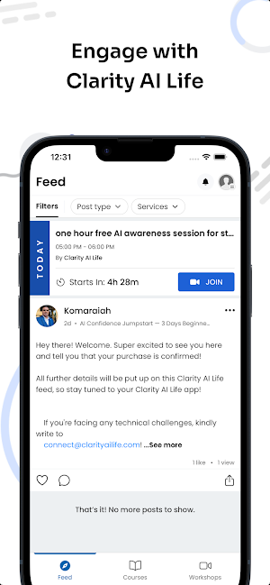 Clarity AI Life Screenshot 1