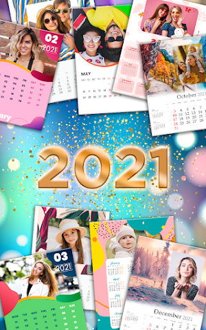 2021 Calendar Photo Frame 📆 Screenshot 0