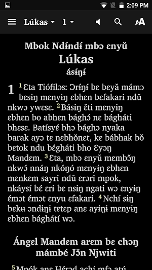 Kenyang Bible Screenshot 1