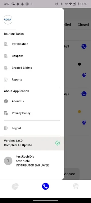 Rayax Warranty Screenshot 3