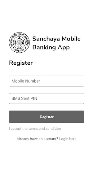 Sanchaya Mobile Banking App Screenshot 3