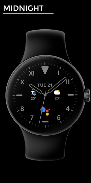 Midnight - watch face Screenshot 0