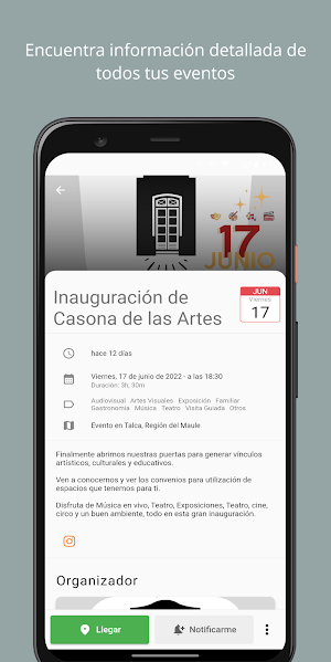 Tinvito - Cartelera cultural Screenshot 1