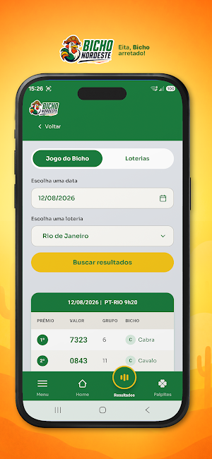 Ponto Nordeste - Resultados Screenshot 1