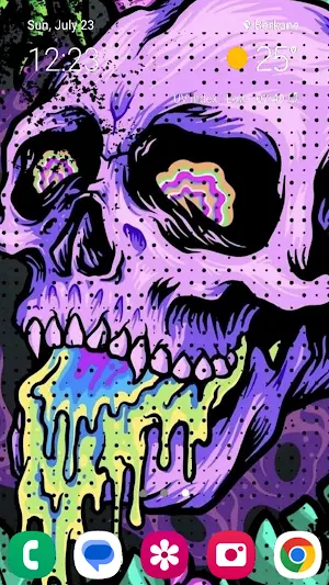 Skull Wallpaper Screenshot 1