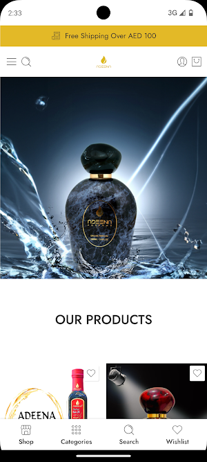 Adeena Perfume Screenshot 0