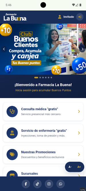 La Buena App Screenshot 1