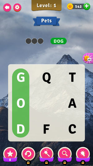 Word Search Puzzle English Screenshot 0