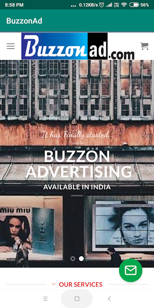 Buzzon Advertising Screenshot 1