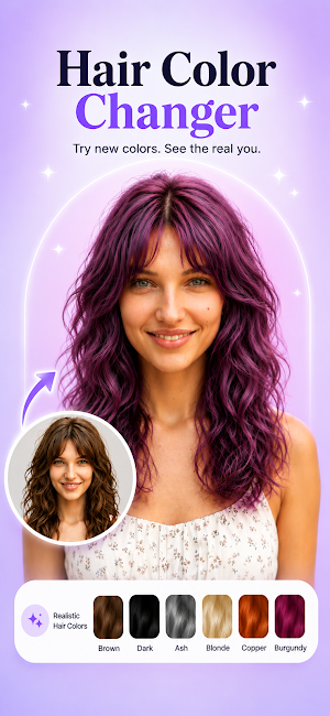 AI Hairstyle Try On: HairTry Screenshot 1