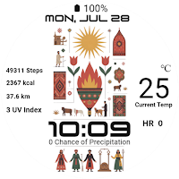 Earthy Life Watch Face