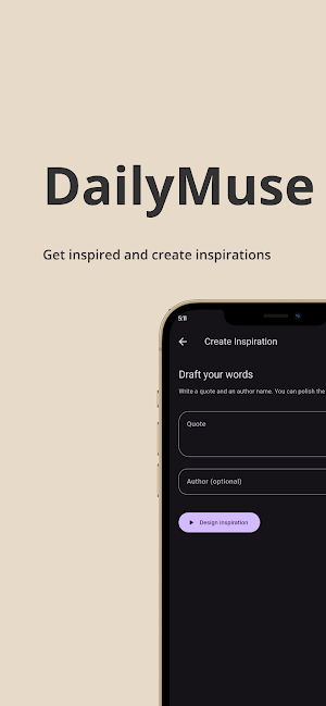 DailyMuse: Motivational Quotes Screenshot 1