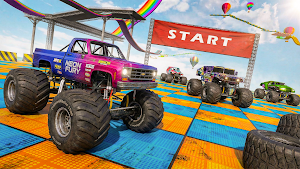 Monster Truck: Ramp Stunt 3D Screenshot 0