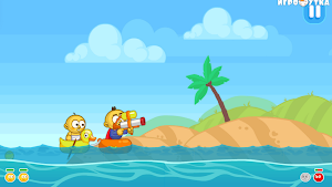 Raft Wars Game - Pirates Screenshot 0