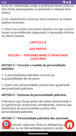 Código de Processo Civil AO Screenshot 1