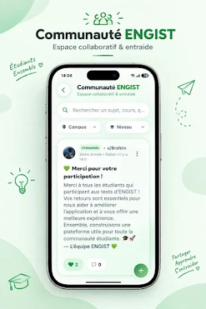 Engist - Hub Étudiants EMSI Screenshot 2