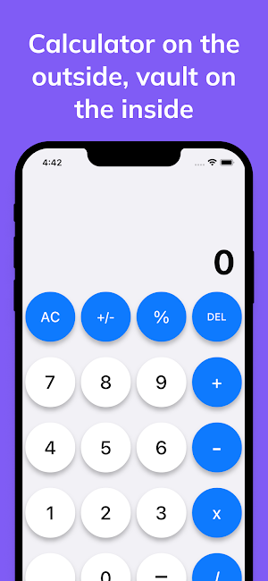 Calculator Vault+ Secret Photo Screenshot 1