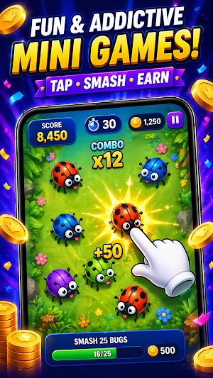 KhelHub: Play & Earn Coins Screenshot 1