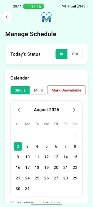 MedSahi OPD Screenshot 2
