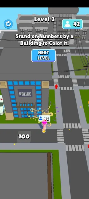 ColorRun Game - Amazing Runner Screenshot 1