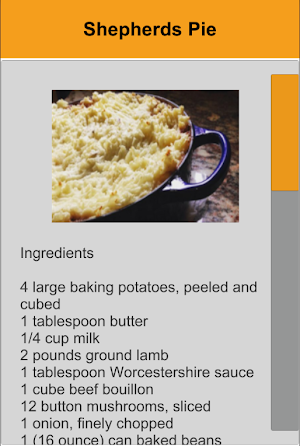 Homemade Shepherd's Pie Recipe Screenshot 3