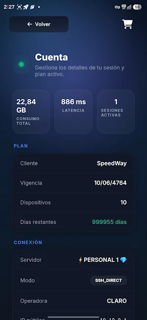 SpeedWay VPN Screenshot 2
