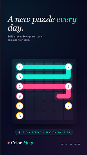 Color Flow: Connect Puzzles Screenshot 0