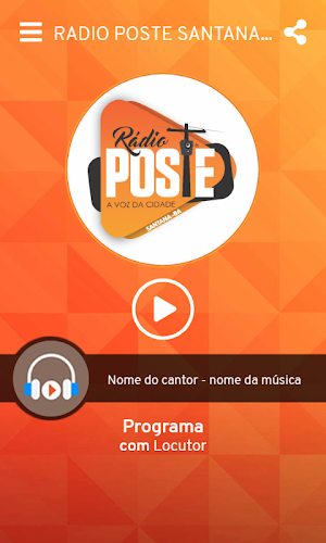 RADIO POSTE SANTANA SOM Screenshot 1