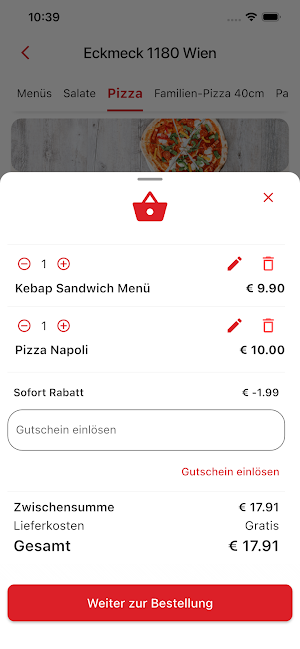 Eckmeck Kebap und Pizzahaus Screenshot 3