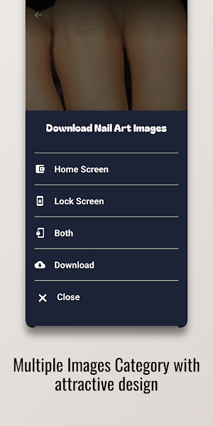 Lustrous Glow Nail Art Design Screenshot 1