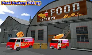 Food Truck Driving 2019: Ice Cream Factory Screenshot 3