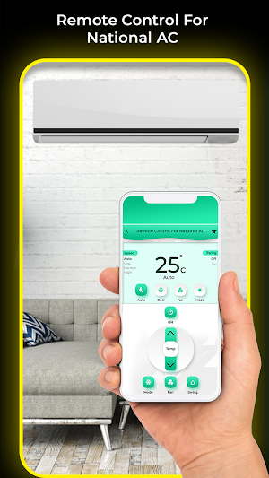 Remote Control For National AC Screenshot 2