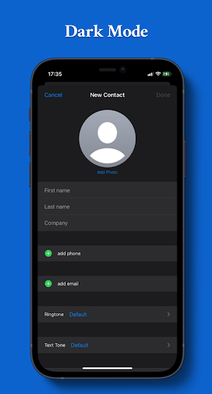 Contacts iOS 16 Screenshot 3