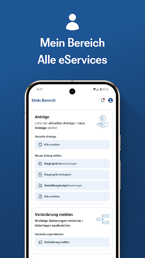 Jobcenter-App Screenshot 2