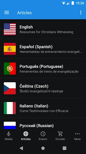Witnesses for Jesus Screenshot 1