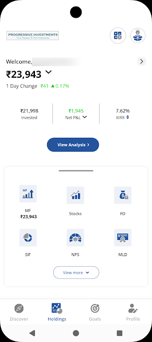 Progressive Investments Screenshot 0