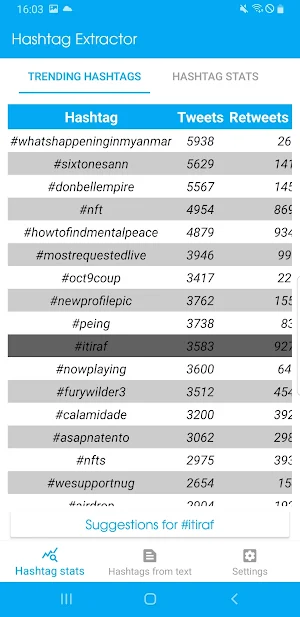 Hashtag Generator Screenshot 0