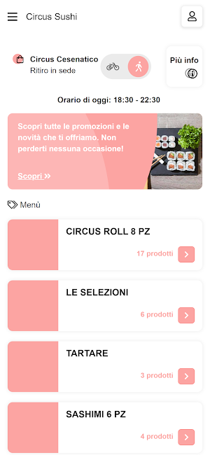 Circus Sushi Screenshot 1